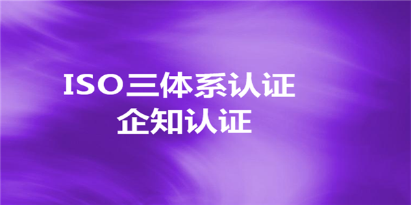 广州iso三体系认证条件